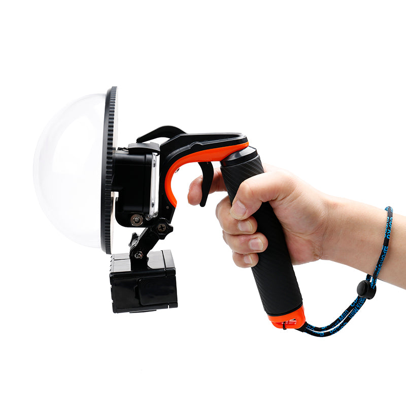 AT710 Dome Port Underwater Diving Photography for GoPro Hero5 / Hero6 - Orange