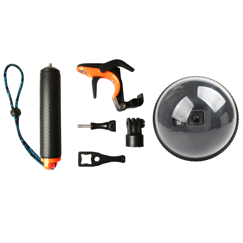 AT710 Dome Port Underwater Diving Photography for GoPro Hero5 / Hero6 - Orange