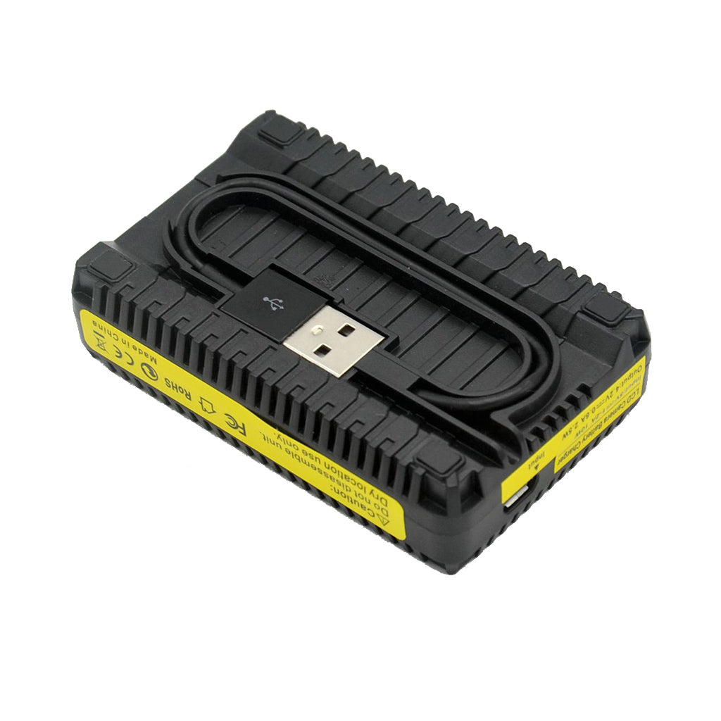 Portable LCD Display Two Slots Battery Charger for GoPro Hero 6/5