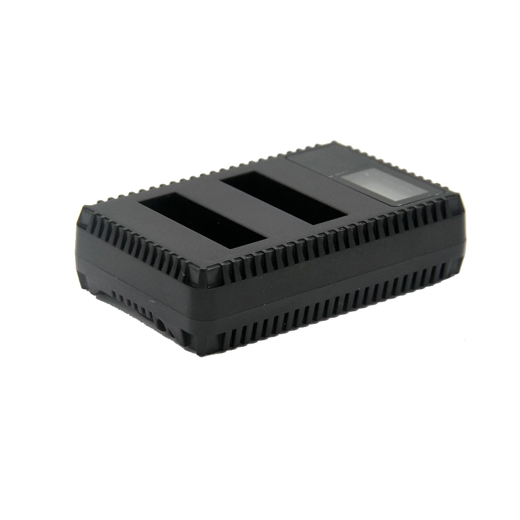 Portable LCD Display Dual Slot Battery Charger for GoPro Hero 4