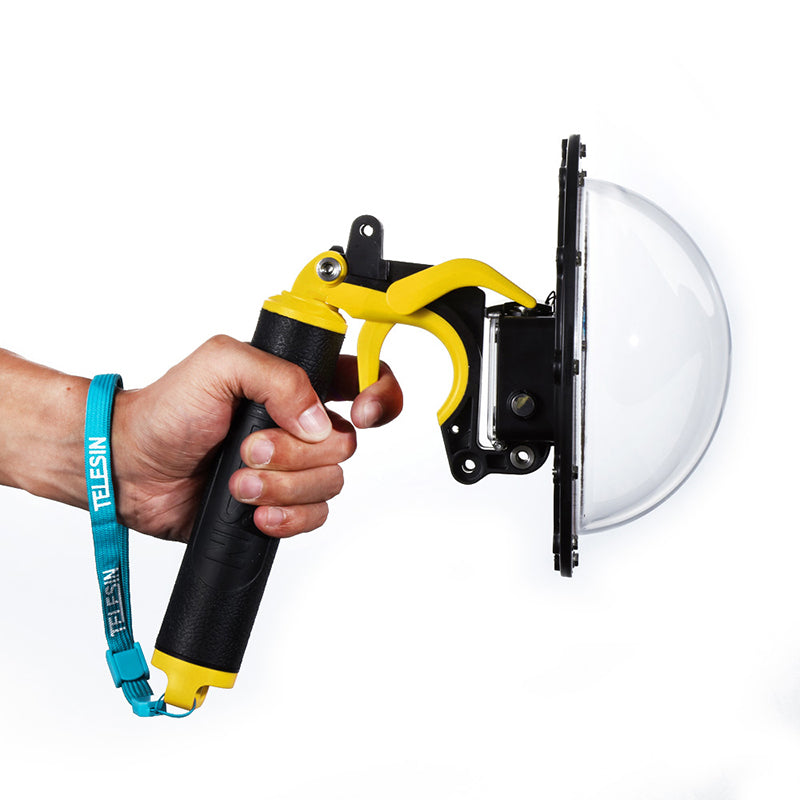 Uniqkart Waterproof Housing Diving Mask Diving Dome Port for SJCAM SJ6 / SJ7 Action Camera