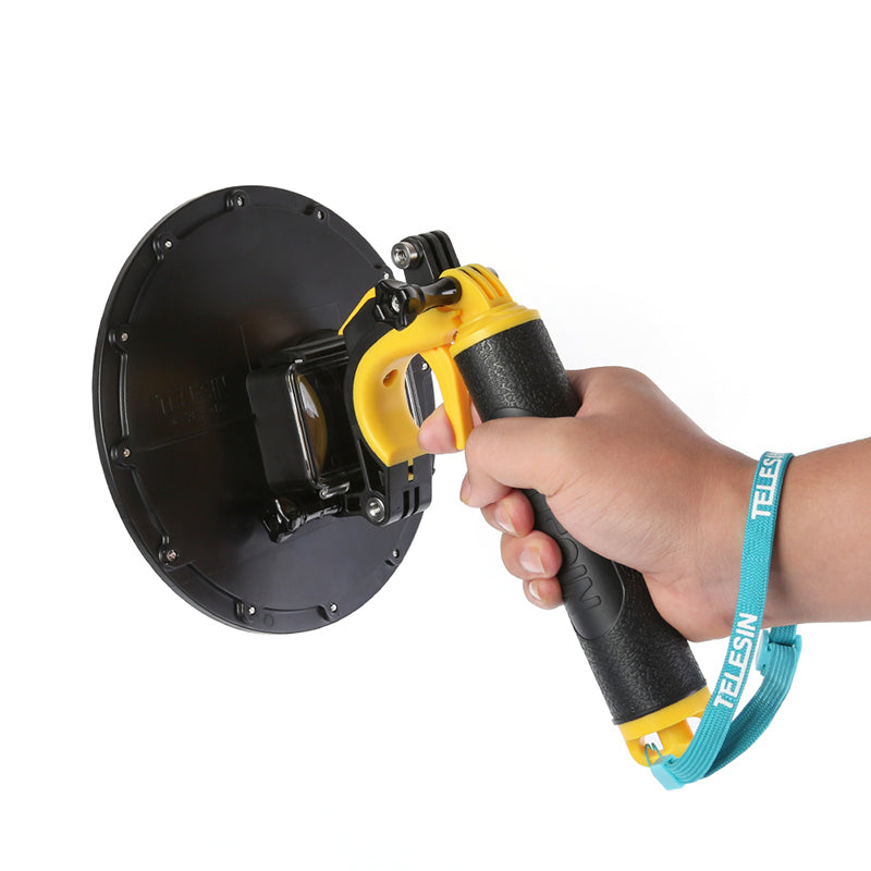 Uniqkart Waterproof Housing Diving Mask Diving Dome Port for SJCAM SJ6 / SJ7 Action Camera