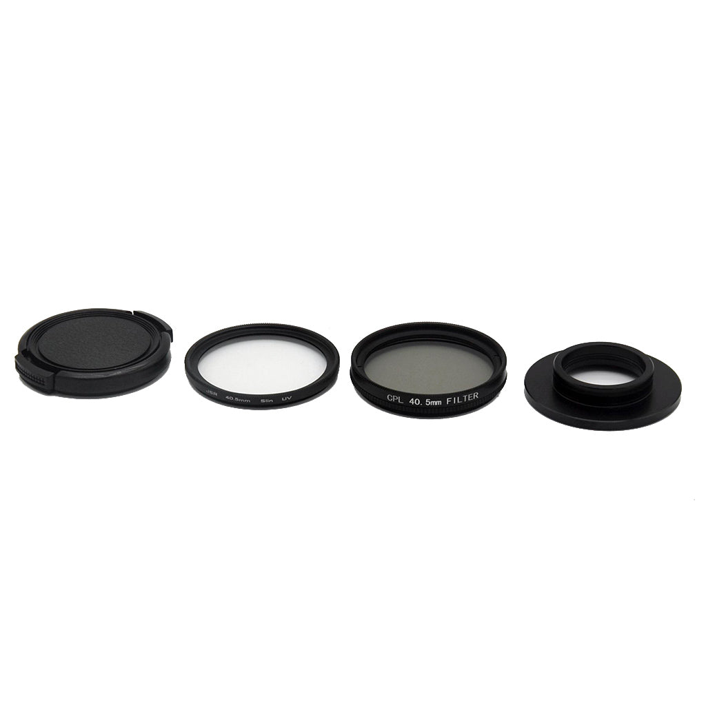40.5mm UV/CPL Filter Lens Kit for SJCAM SJ7 Star Action Camera