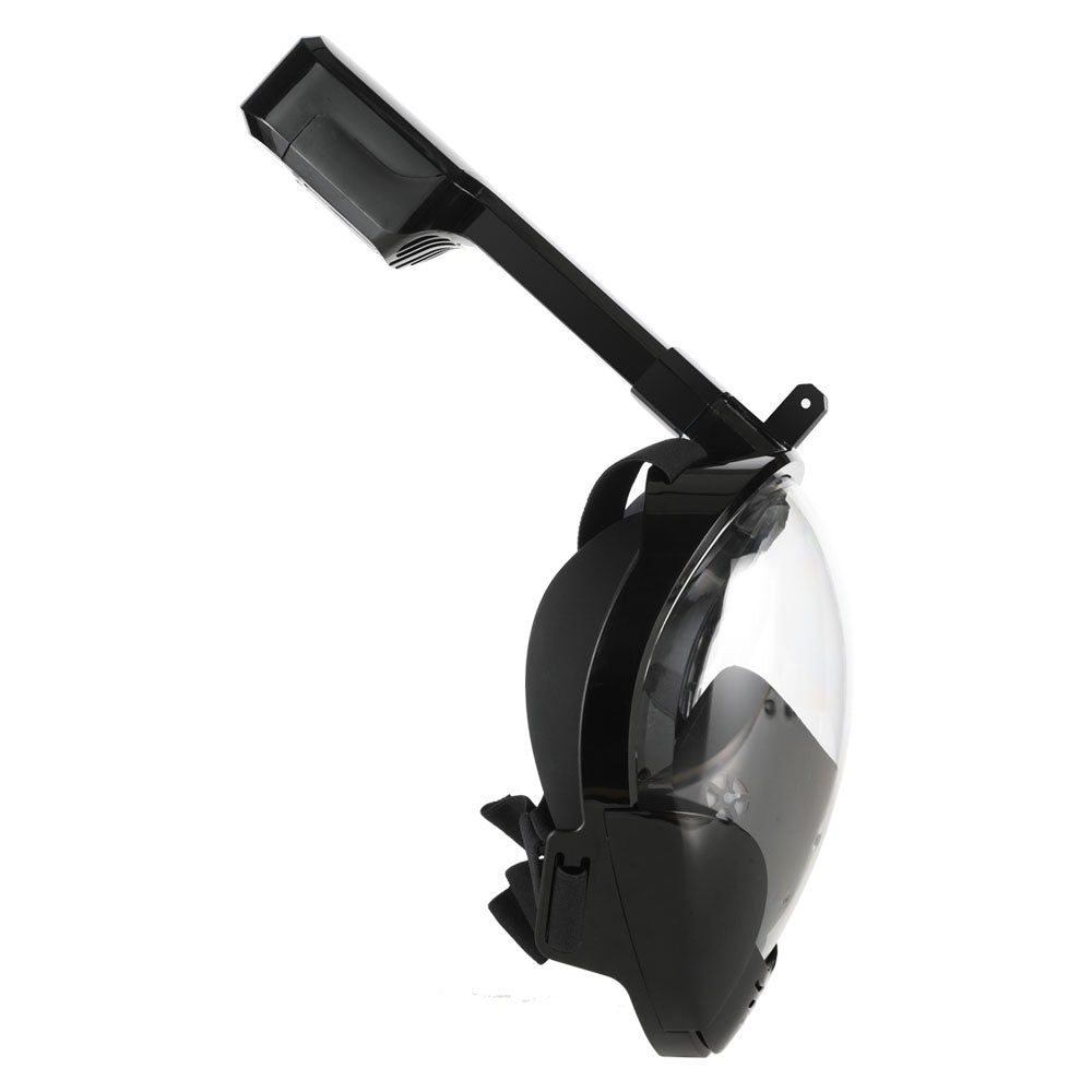 M8018 180-degree View Anti-leak Face Mask for GoPro/Xiaomi Yi etc - Black / Size: L/XL