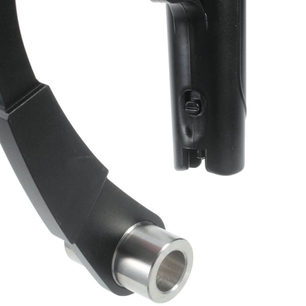 Plastic Curve Handheld Stabilizer Grip for GoPro Hero 4/3+/3/2/1 SJ4000/5000/6000 Xiaomi Yi - Black