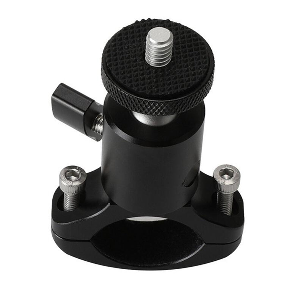 AT756 360-degree Rotatable PTZ Bike Handlebar Mount with 1/4 Screw + Tripod Mount Adapter for GoPro, SJCMA, Xiaomi Yi