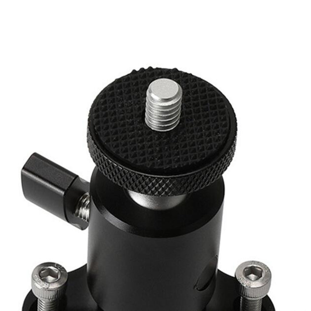 AT756 360-degree Rotatable PTZ Bike Handlebar Mount with 1/4 Screw + Tripod Mount Adapter for GoPro, SJCMA, Xiaomi Yi