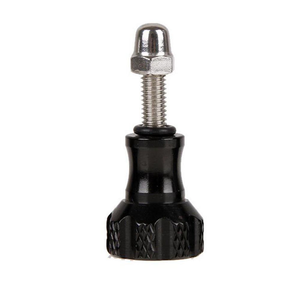 AT768 Metal Tripod Mount Adapter + Thumb Screw for GoPro, SJCMA, Xiaomi Yi - Black