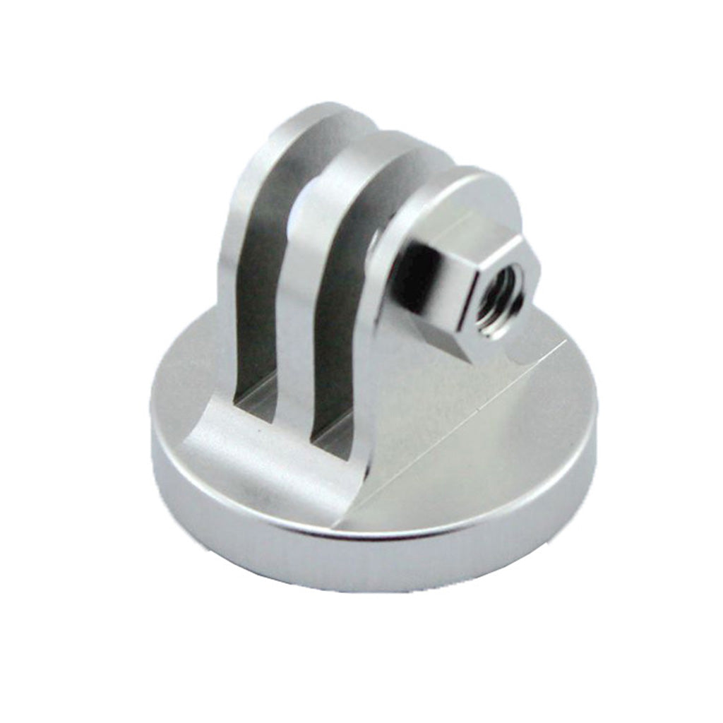 AT768 Metal Tripod Mount Adapter + Thumb Screw Kit for GoPro, SJCMA, Xiaomi Yi - Silver