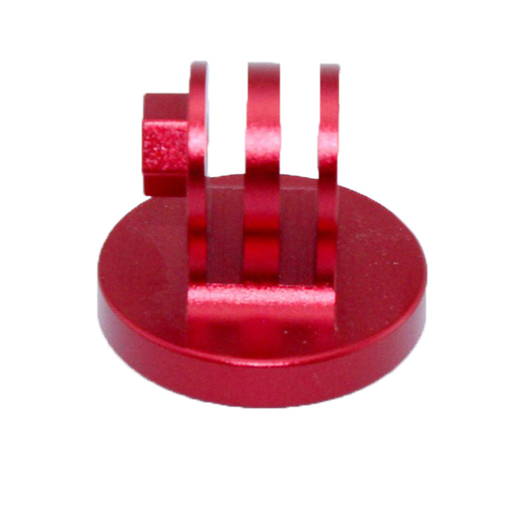 AT768 Metal Tripod Mount Adapter + Thumb Screw Set for GoPro, SJCMA, Xiaomi Yi - Red