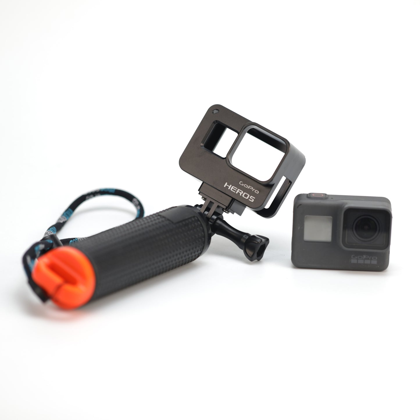 AT660 Aluminum Alloy Protective Cover for GoPro Hero 6 / Hero 5 Black - Black