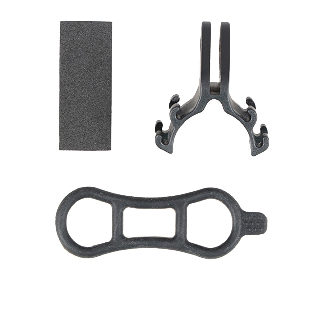 AT758 GUB-88 Universal Bike Handlebar Holder Mount Aluminum Alloy Phone Holder Stand for Smartphones Gopro Action Camera - Black