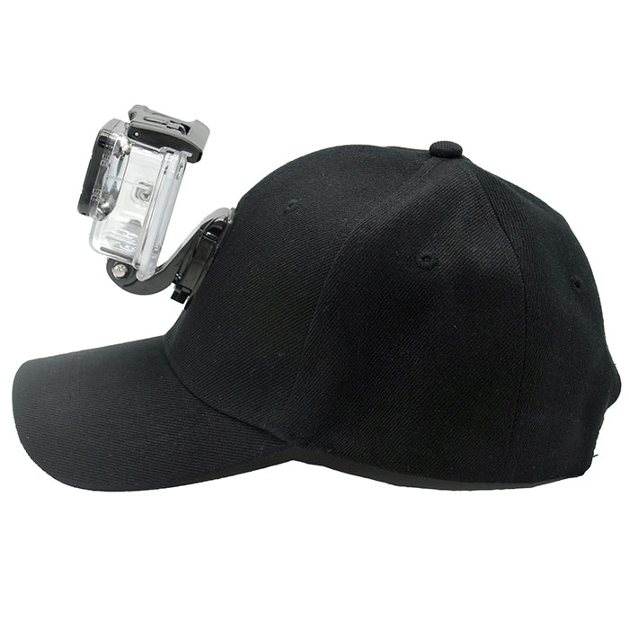AT685 Baseball Cap with Base J-type Bracket for GoPro Hero 6/5/4/3+/3/2/1/sj4000/sj5000/sj6000/xiaomi yi