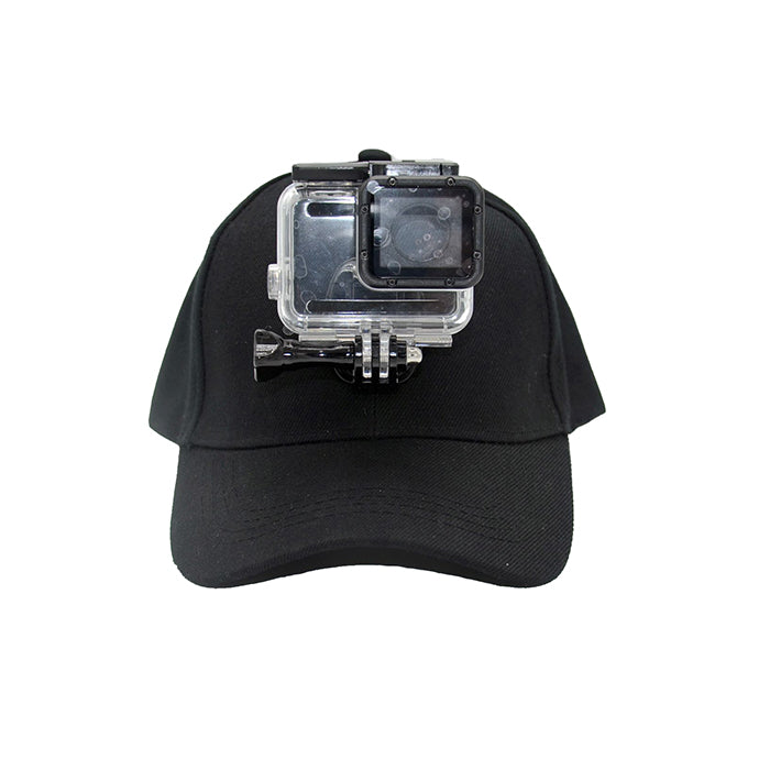 AT685 Baseball Cap with Base J-type Bracket for GoPro Hero 6/5/4/3+/3/2/1/sj4000/sj5000/sj6000/xiaomi yi