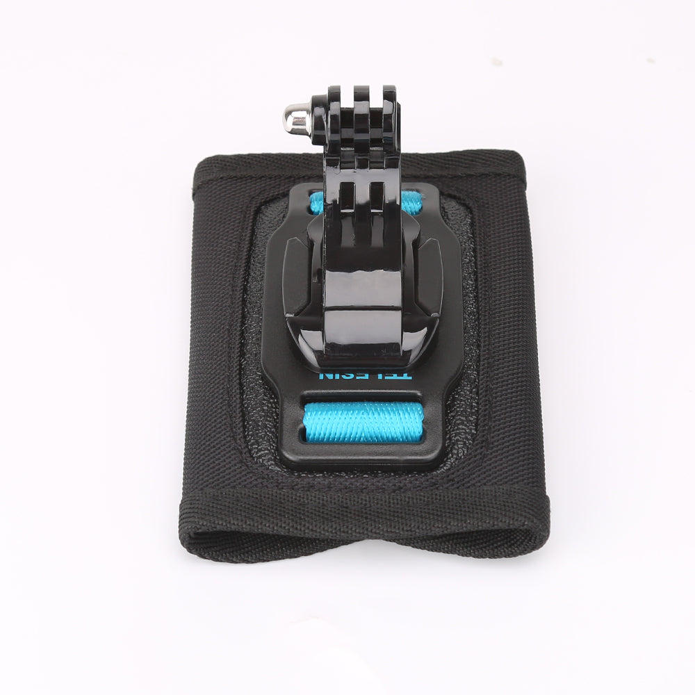 TELESIN Quick Release Strap Backpack Camera Mount + Rotary Swivel Adapter + J-Hook Mount for GoPro, SJCMA, Xiaomi Yi