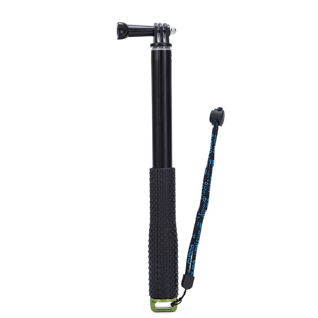 AT577-1B 36inch Hand Grip Extendable Monopod Adjustable Pole Waterproof Handle Selfie Stick for GoPro Action Camera - Green