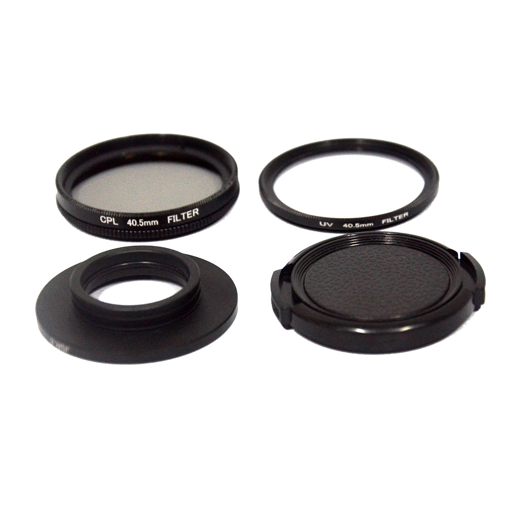 40.5mm UV/CPL Filter Lens Kit for SJCAM SJ8 Air / SJ8 Plus / SJ8 Pro Action Camera