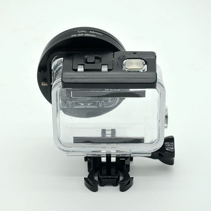 AT662 58mm CPL Lens Filter Kit for GoPro Hero 5 Black /Hero 6 Waterproof Case Protective Housing