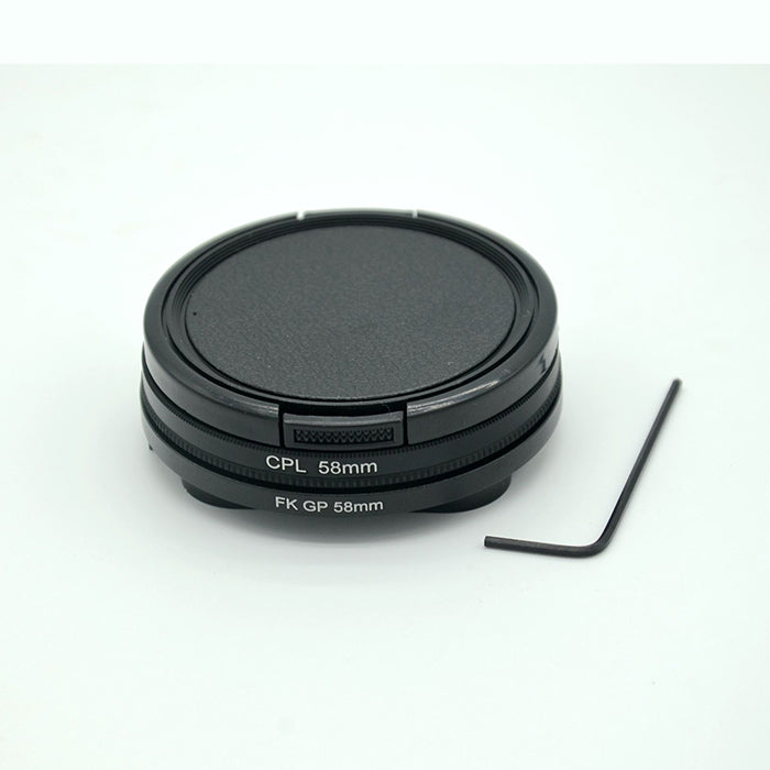 AT662 58mm CPL Lens Filter Kit for GoPro Hero 5 Black /Hero 6 Waterproof Case Protective Housing