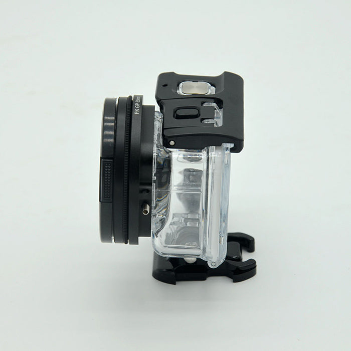 AT663 58mm UV Filter with Lens Cap and Adapter for GoPro Hero 5 / Hero 6 Waterproof Housing Case