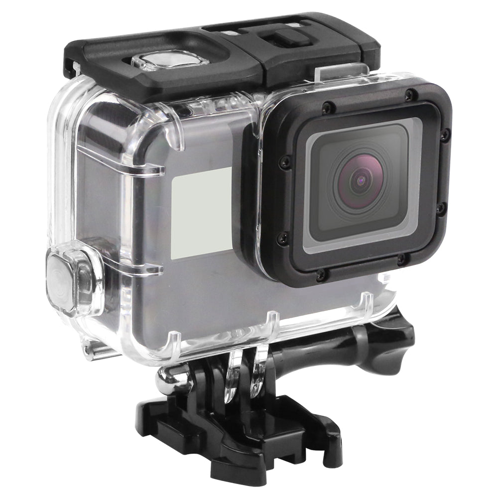 Shoot XTGP340C 45m Waterproof Housing Cover for GoPro Hero 5 / 6 with Glass Lens Cap