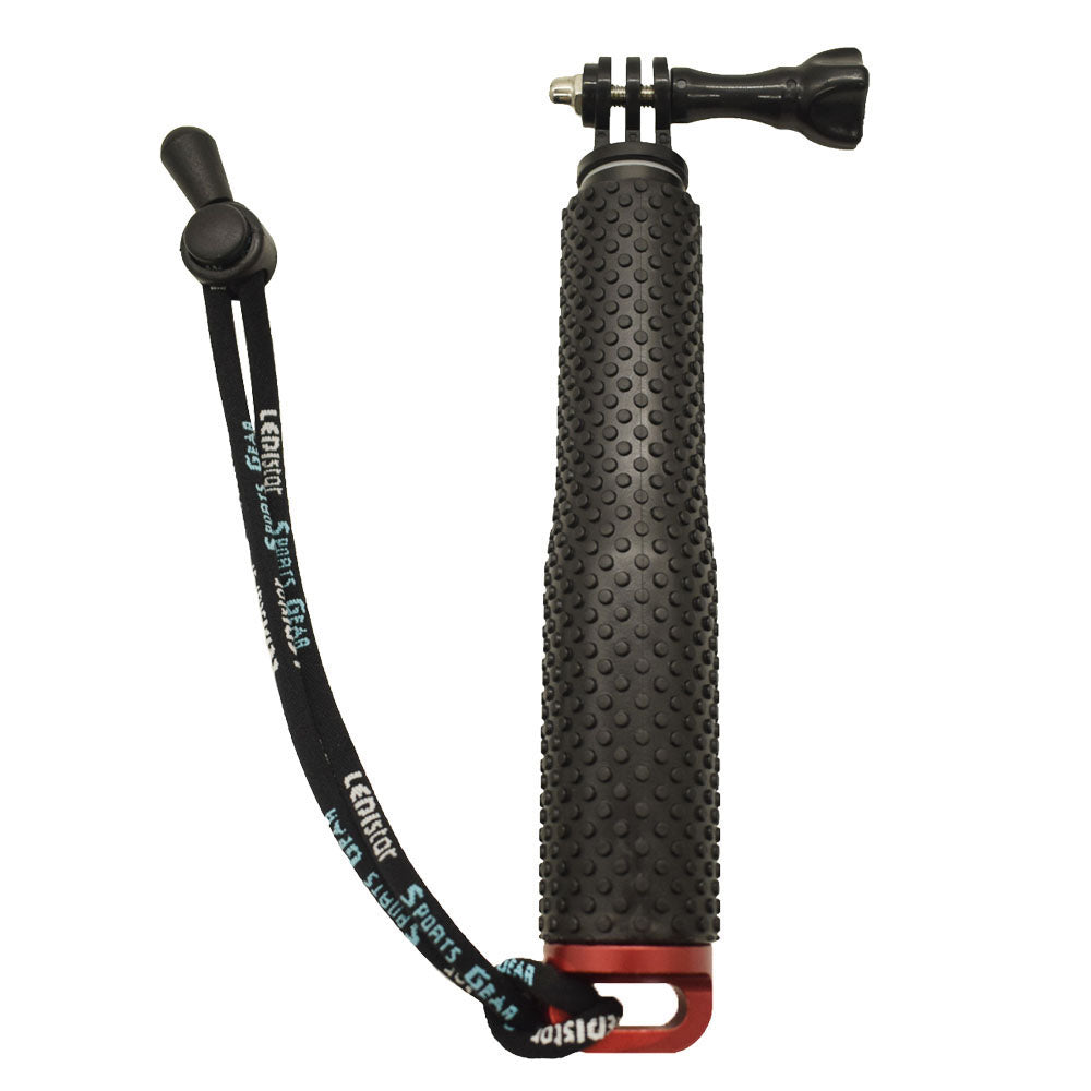 LDX-806 50cm Hand Grip Extendable Adjustable Pole Handle for Action Camera - Red