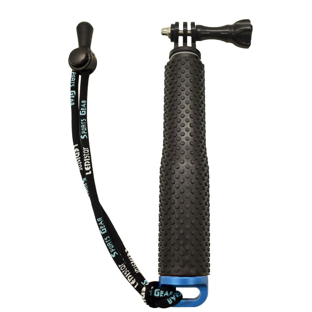 LDX-806 Adjustable Pole 50cm Hand Grip Extendable Monopod Handle for Action Camera - Blue