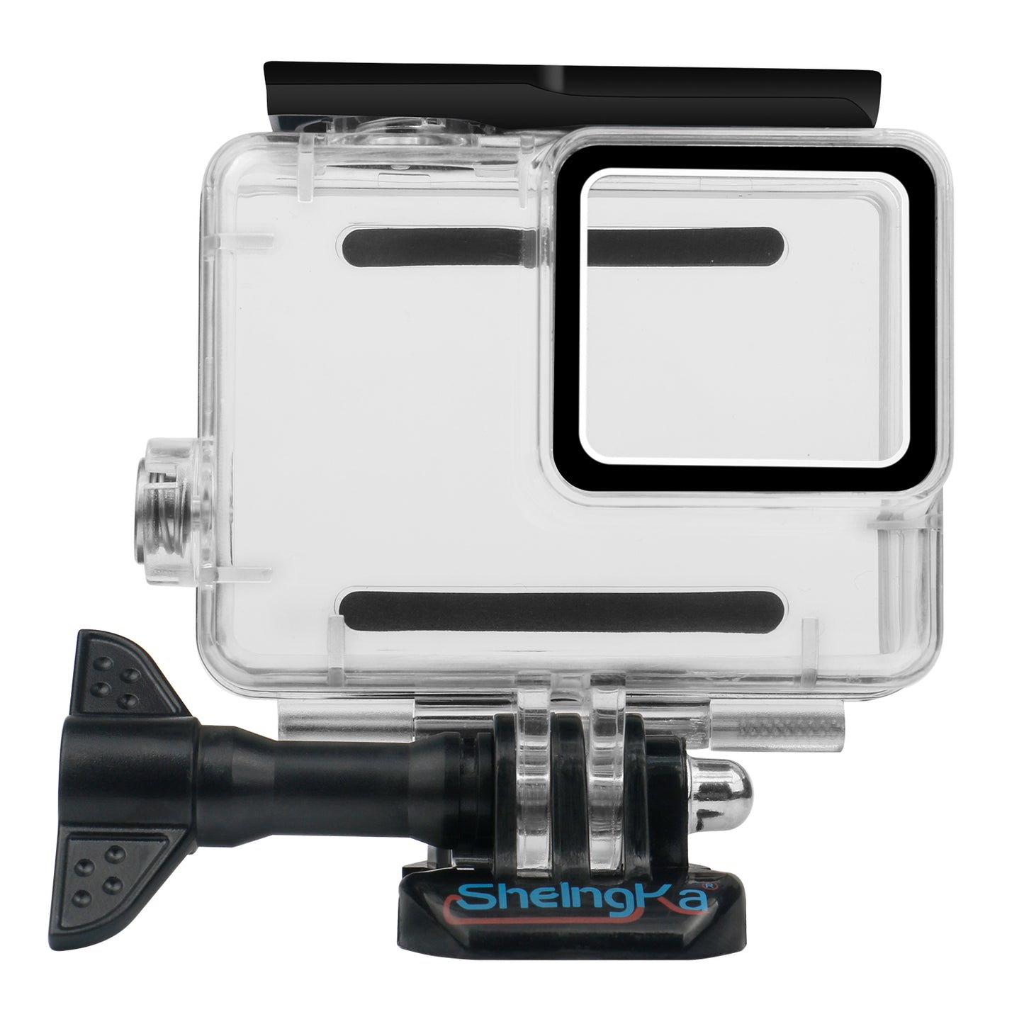 SHELNGKA FLW283 for GoPro Hero 7 Silver / White 40m Waterproof Housing Cover - Black