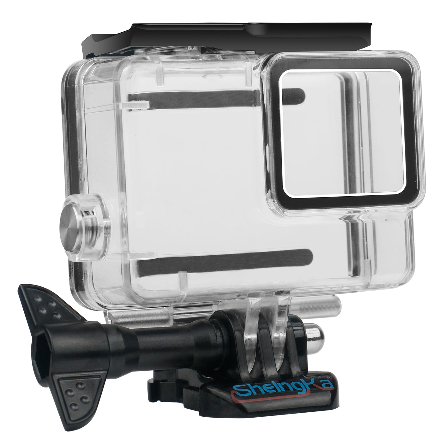 SHELNGKA FLW283 for GoPro Hero 7 Silver / White 40m Waterproof Housing Cover - Black