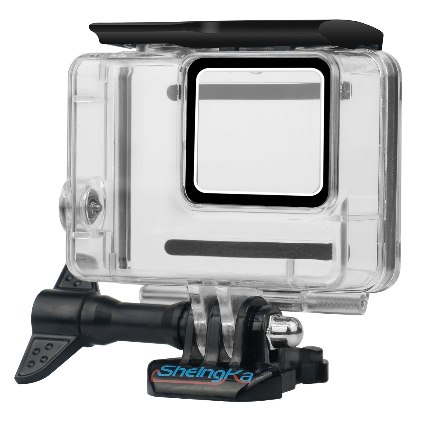 SHELNGKA FLW283 for GoPro Hero 7 Silver / White 40m Waterproof Housing Cover - Black