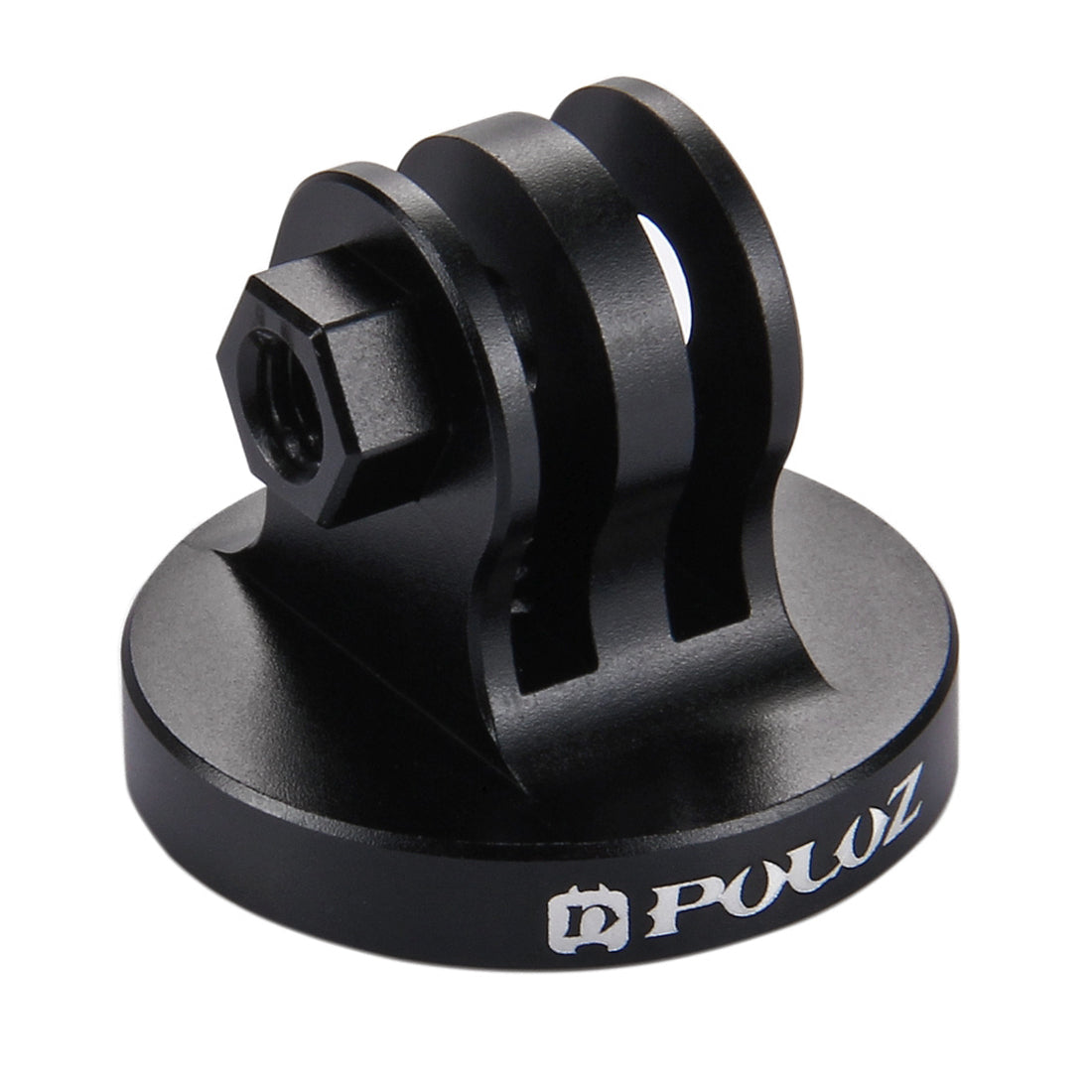 Puluz PU145 CNC Aluminum Alloy Tripod Mount Adapter for GoPro - Black