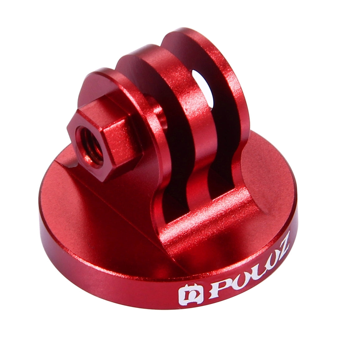 Puluz PU145 CNC Aluminum Alloy Tripod Mount Adapter for GoPro - Red