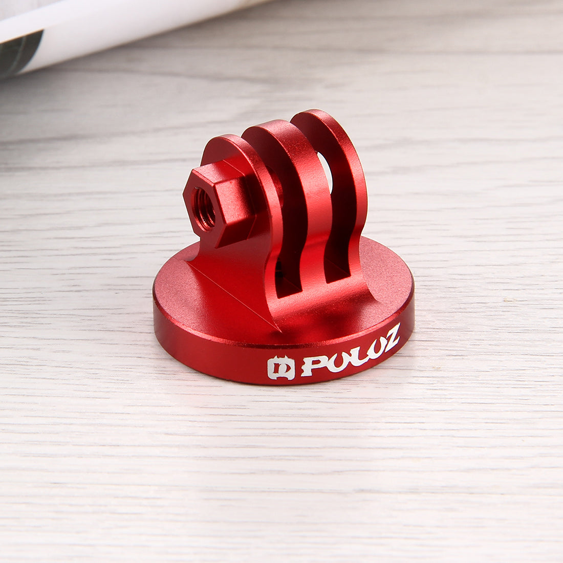Puluz PU145 CNC Aluminum Alloy Tripod Mount Adapter for GoPro - Red