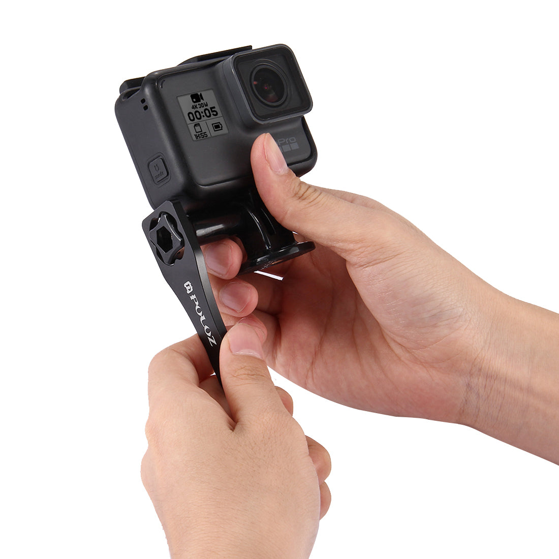 Puluz PU123 Tighten Screw Cap Wrench Tool for Metal Plastic Screw Tool for GoPro HERO4 Session 4/3+/3/2/1 - Black