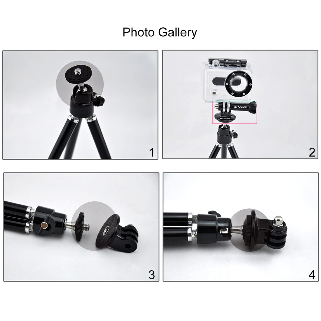 Puluz PU03 Tripod Screw Mount Fixing Adapter for Gopro Camera