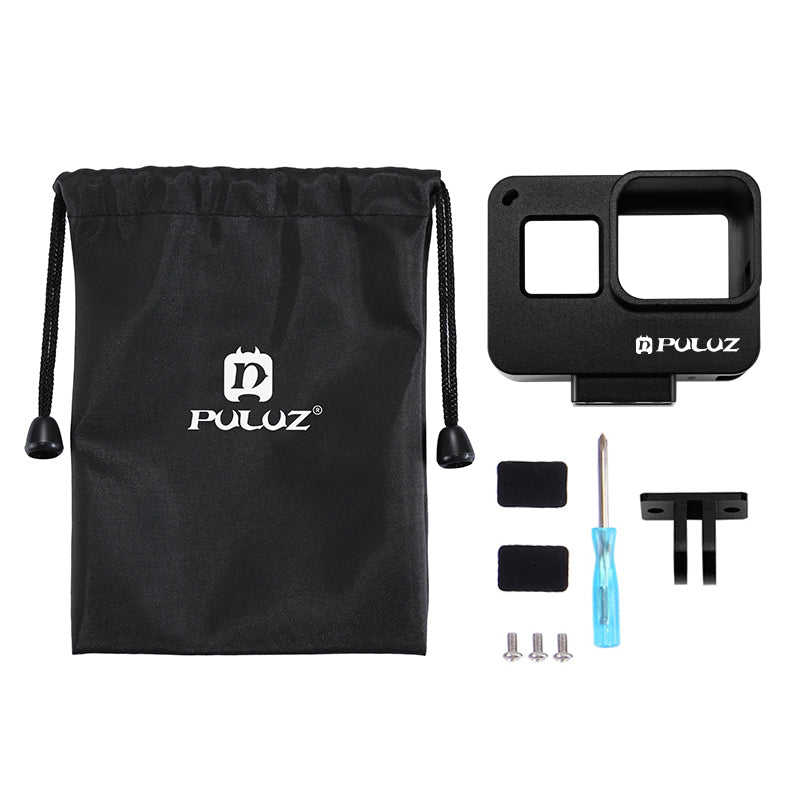 PULUZ PU186 Metal Frame Housing Case for GoPro Hero 5 Camera - Black