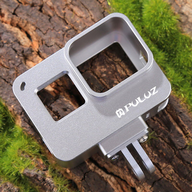 PULUZ PU186 Metal Frame Housing Case for GoPro Hero 5 Camera - Silver