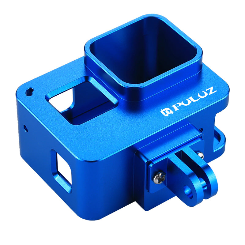 PULUZ PU186 Metal Frame Housing Case for GoPro Hero 5 Camera - Blue