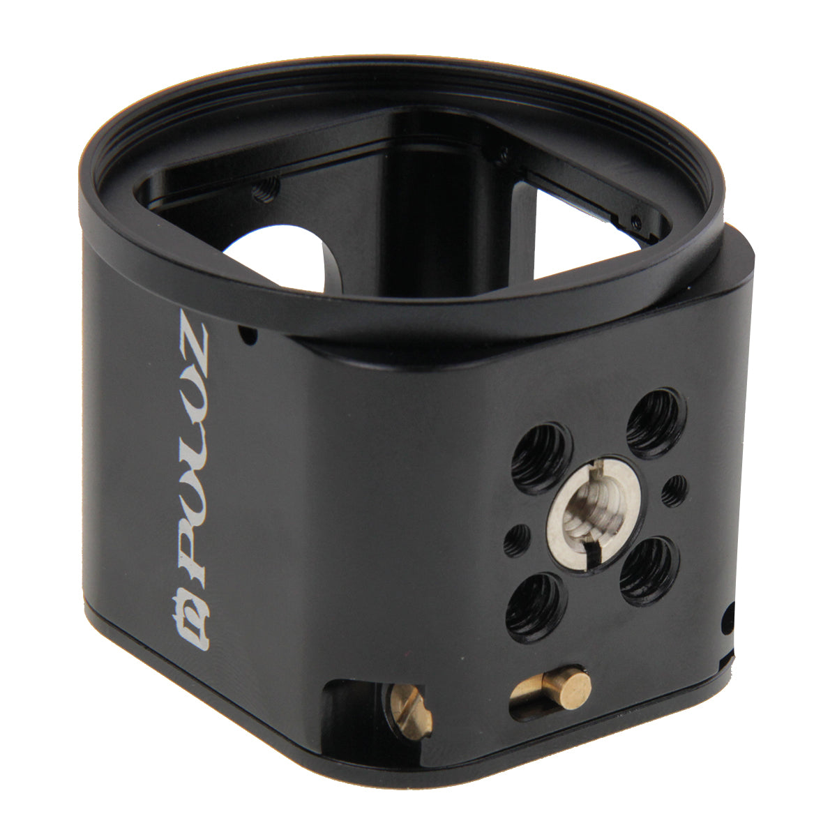 Puluz PU160 Housing Shell Aluminum Alloy Protective Cage Wrench Lens Cap Screw Tripod Adapter for GoPro HERO 4/5 Session 5S 4S - Black