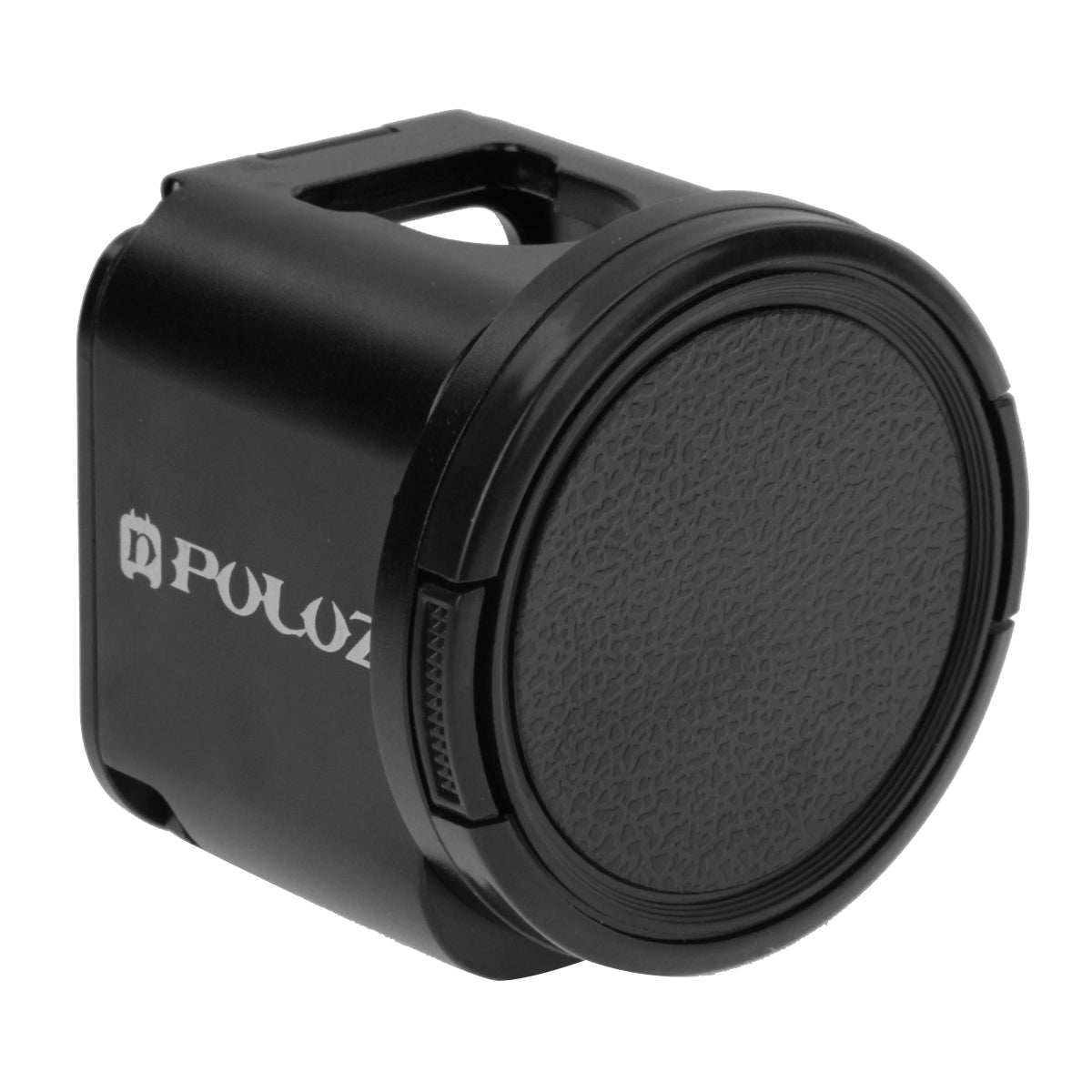 Puluz PU160 Housing Shell Aluminum Alloy Protective Cage Wrench Lens Cap Screw Tripod Adapter for GoPro HERO 4/5 Session 5S 4S - Black