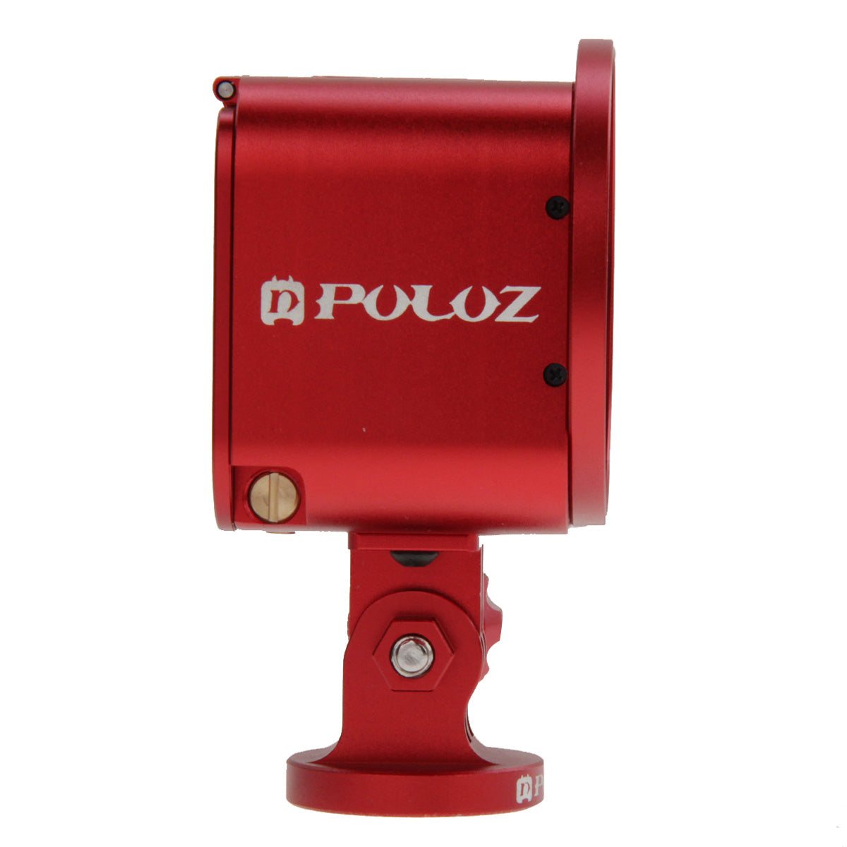 Puluz PU160 Housing Shell Aluminum Alloy Protective Cage Wrench Lens Cap Screw Tripod Adapter for GoPro HERO 4/5 Session 5S 4S - Red