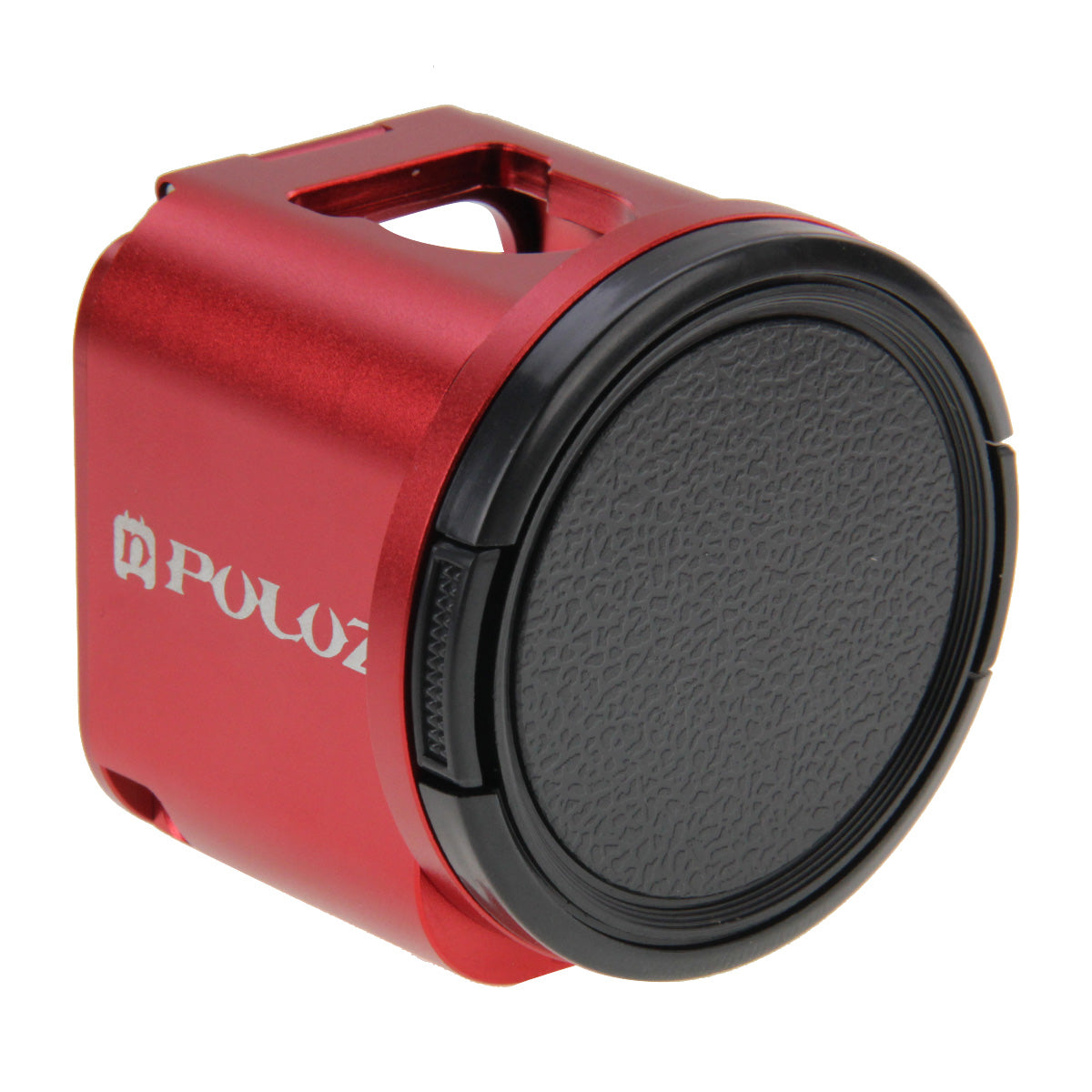 Puluz PU160 Housing Shell Aluminum Alloy Protective Cage Wrench Lens Cap Screw Tripod Adapter for GoPro HERO 4/5 Session 5S 4S - Red