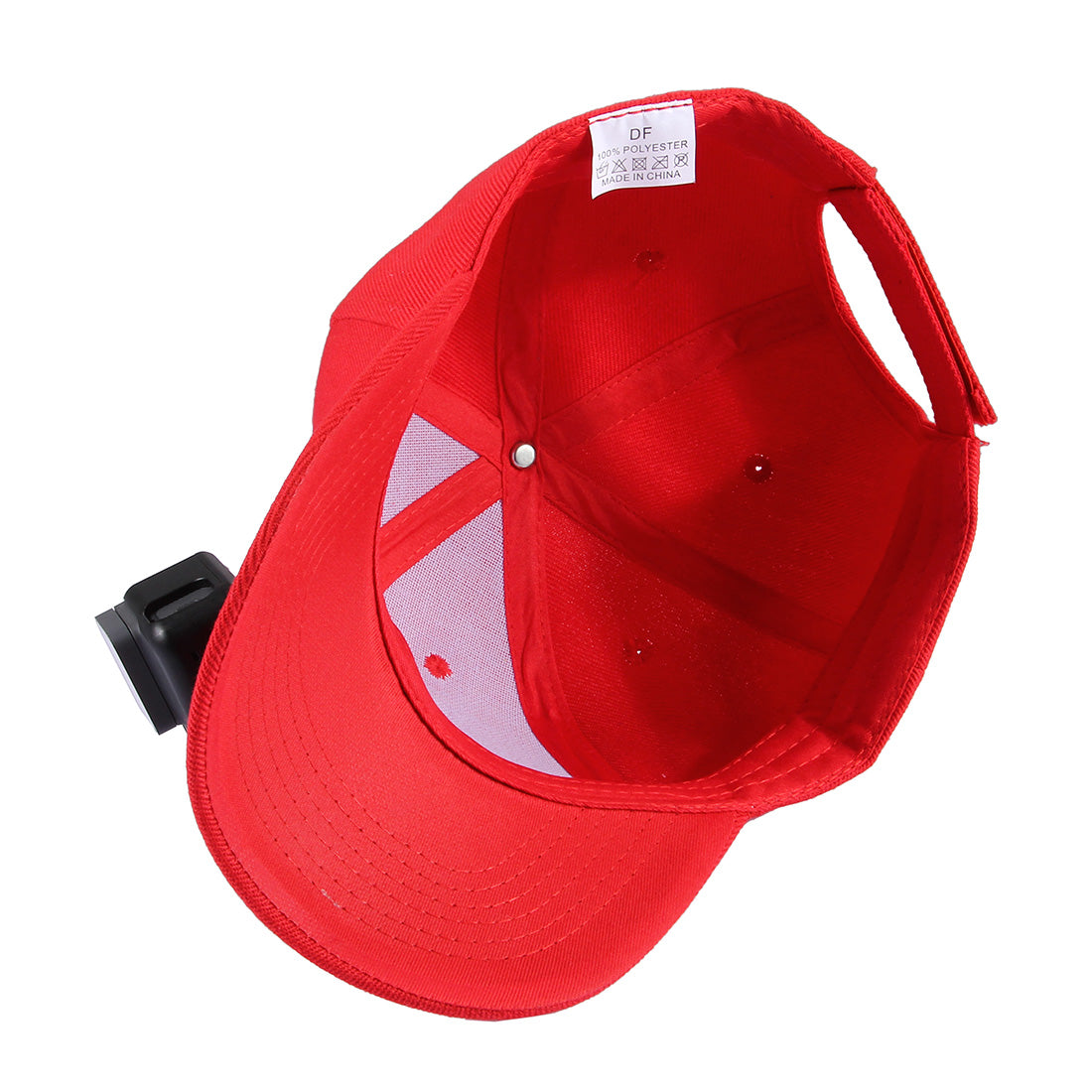 PULUZ PU195 Sports Camera Hat for Gopro Accessories Adjustable Cap with Screws and J Stent Base for GoPro Camera - Red
