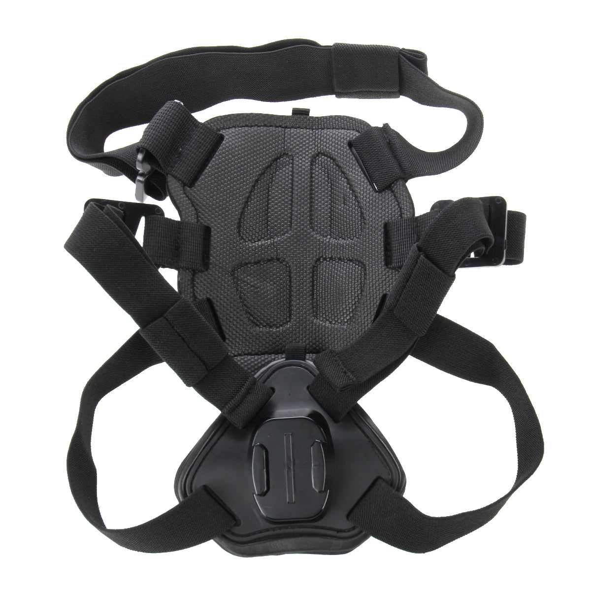 Puluz PU156 Hound Dog Fetch Harness Adjustable Chest Strap Mount for GoPro HERO Cameras - Black