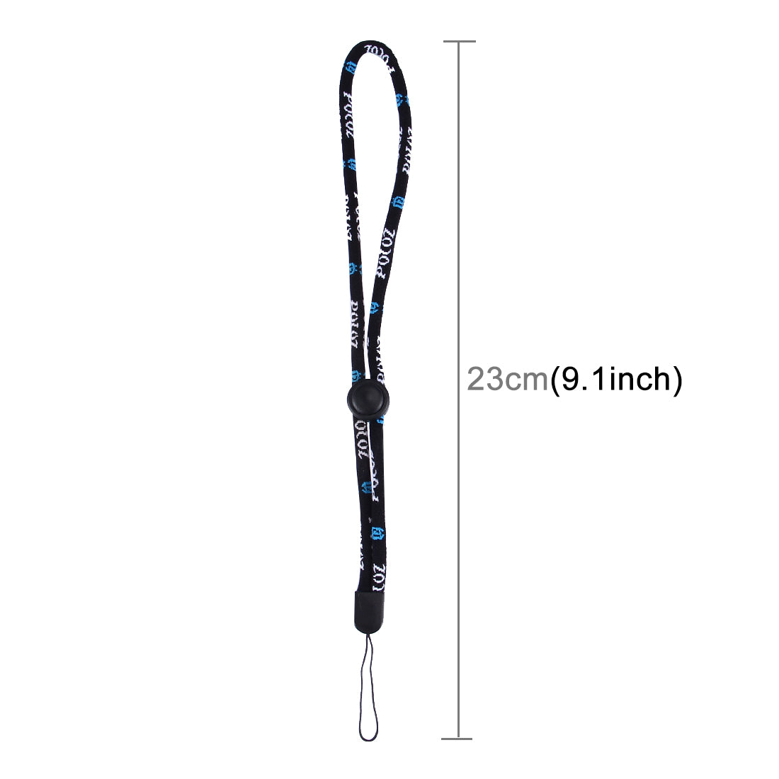 Puluz PU151 Nylon Adjustable Wrist Strap String Hand Lanyard Rope Cord for GoPro HERO 4/3+/3/2/1 Camera - Black
