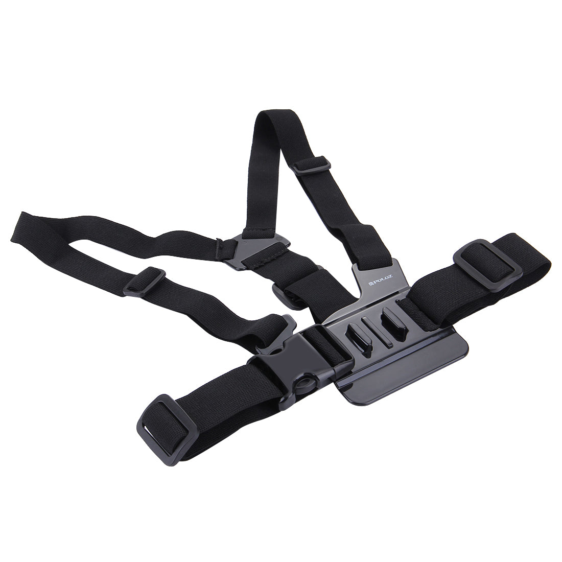 Puluz PU26 Adjustable Body Mount Belt Chest Strap Hook Mount for GoPro HERO4/HERO3+ - Black