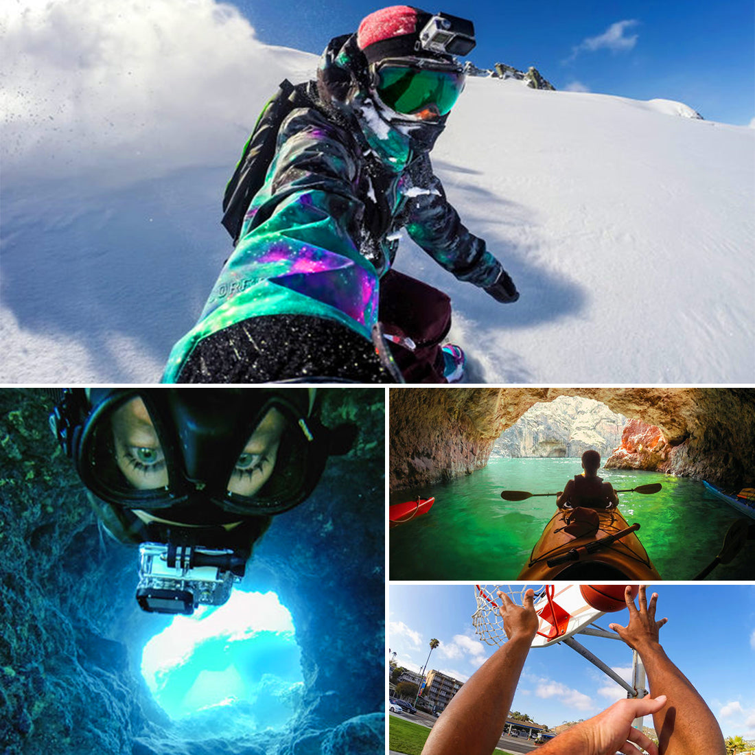 PULUZ PU24 Super Anti-skid Head Strap for Gopro Hero 4/ 3