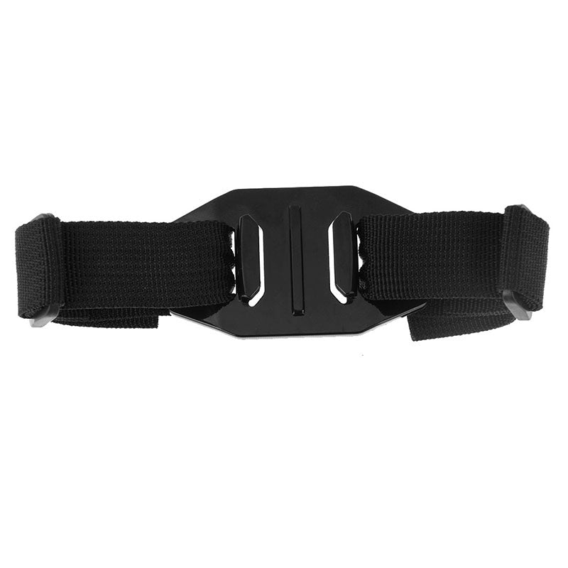 Puluz PU04 Adjustable Helmet Strap Head Belt Mount Mount Holder Adapter for GoPro HERO 3+/3/2 - Black