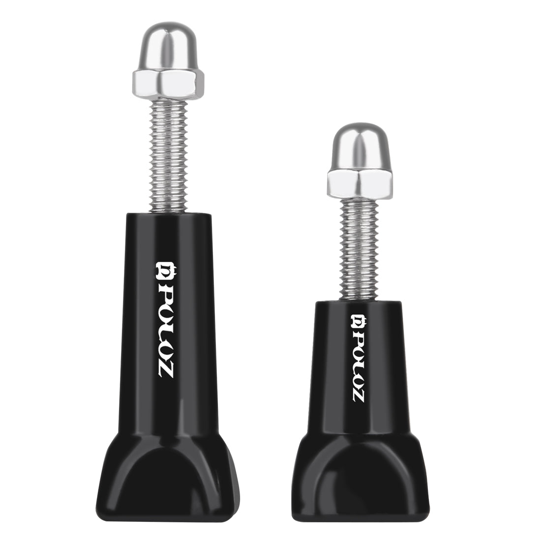 Puluz PU111 Plastic Thumb Knob Standard Long Screw + Short Screw for GoPro - Black