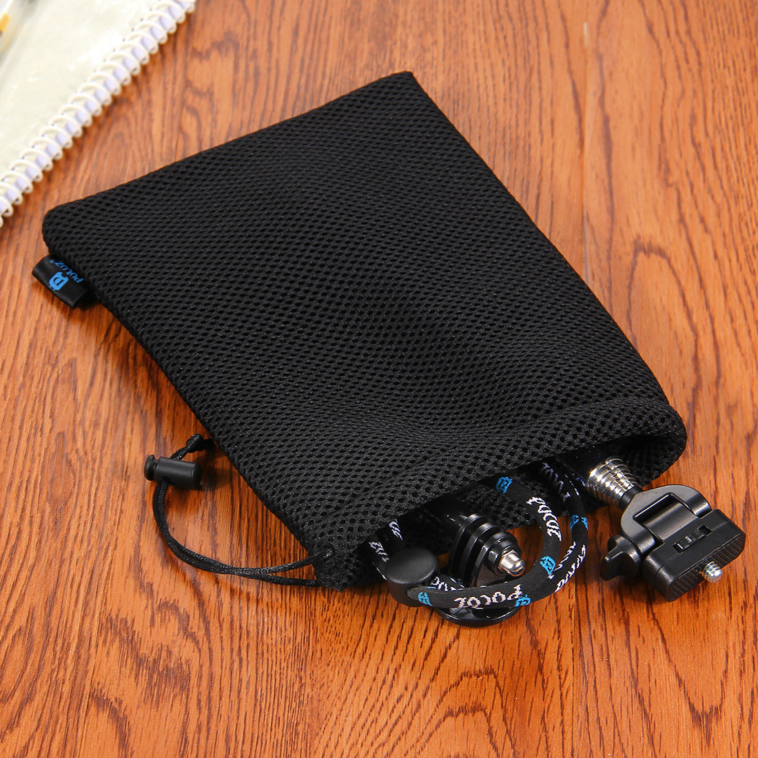 Puluz PU52B Nylon Mesh Storage Bag for GoPro HERO4 Session / 4 / 3+ / 3 / 2 / 1